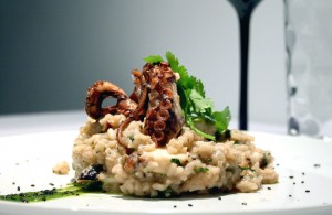 Opaq -Octopus in Creamy Risotto