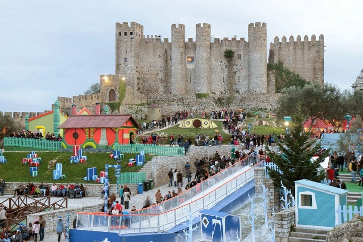 Vila Natal in Óbidos 2012, christmas fair portugal,