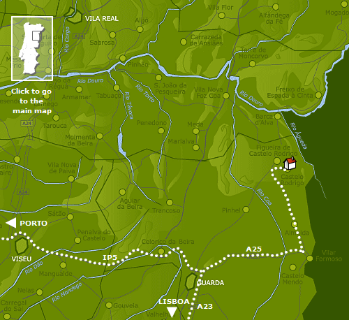 CdC Map castelo rodrigo mapa