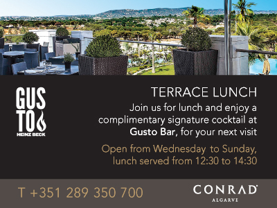 gusto by heinz beck, conrad algarve, luxury hotel algarve portugal