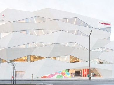 edificio vodafone building porto