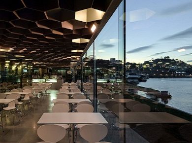 Ar de Rio Dining Room Esplanade porto Vila Nova de Gaia