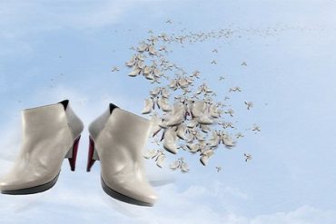 guava shoes, Ines Caleiro, geometric modern contemporary footwear