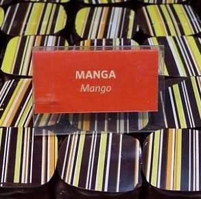 Mango Bon Bons at Chocolataria Equador in Porto