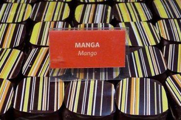 Mango Bon Bons at Chocolataria Equador in Porto