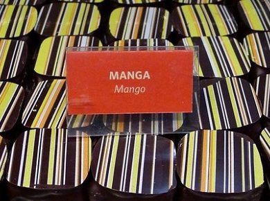 Mango Bon Bons at Chocolataria Equador in Porto