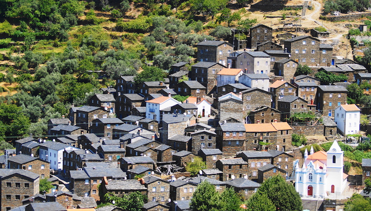 piodao schist village central portugal