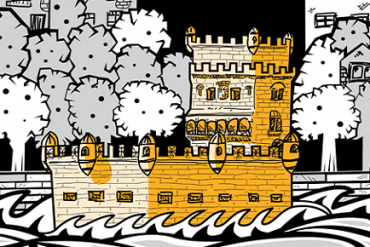 Belem Tower by Tiago f Moura