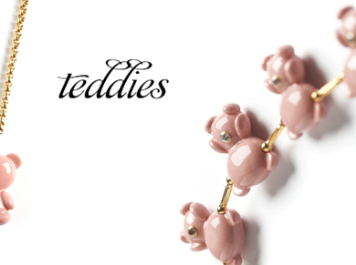 teddies by ana joao, teddy bear inspired jewelry, made in portugal,