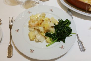 Tia Alice, Bacalhau Gratinado,