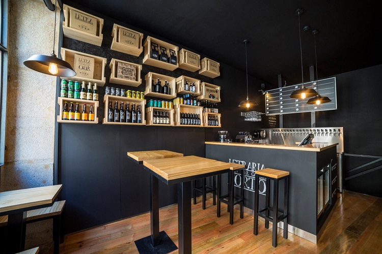 letraria craft beer garden porto