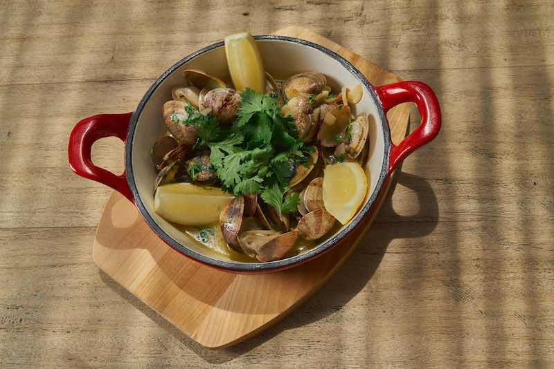 seafood comporta, ameijoas bulhao pato