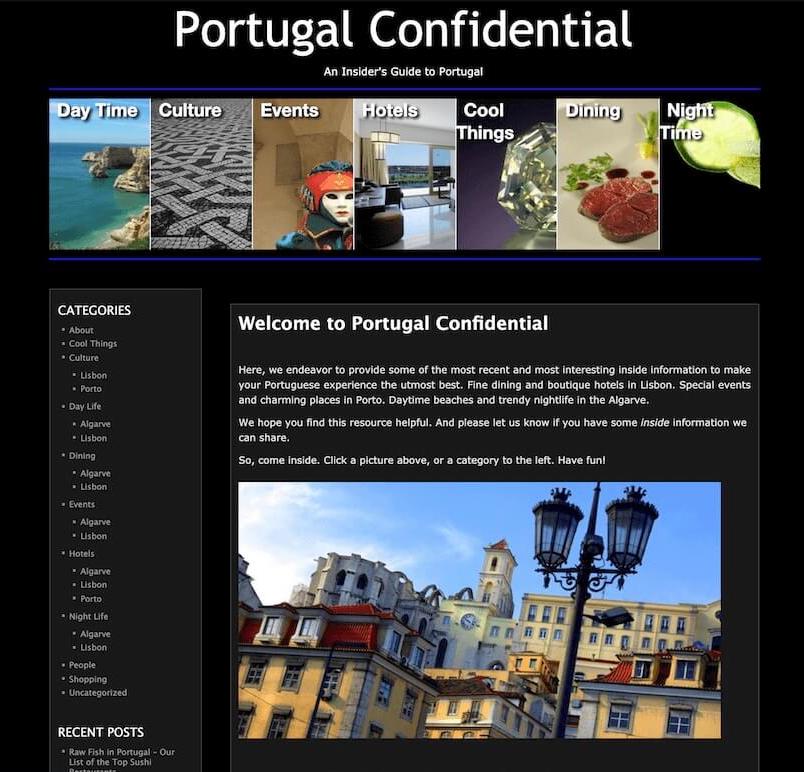 Original Portugal confidential website