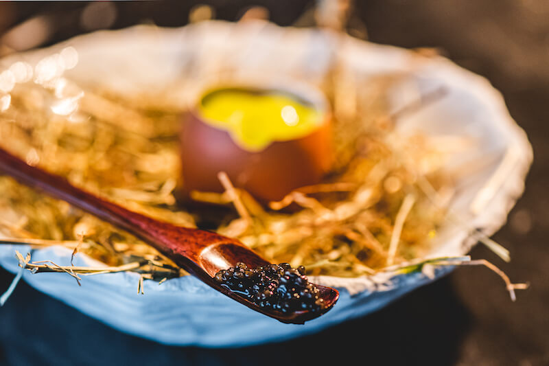 quail egg caviar lisbon restaurant