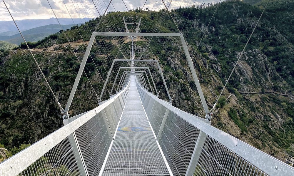 suspension bridge portugal