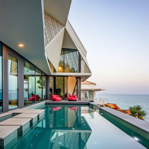 Algarve oceanfront design villa rental