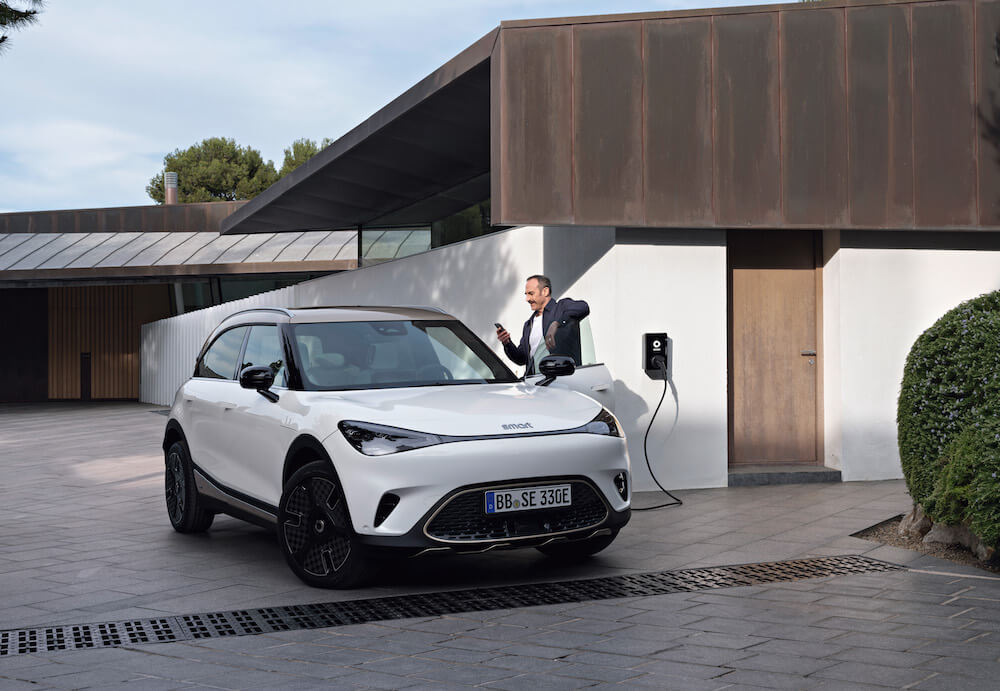 Smart #1 at home charging