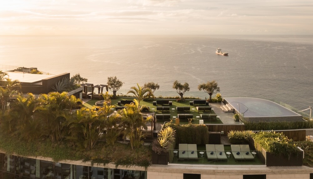 rooftop pool madeira