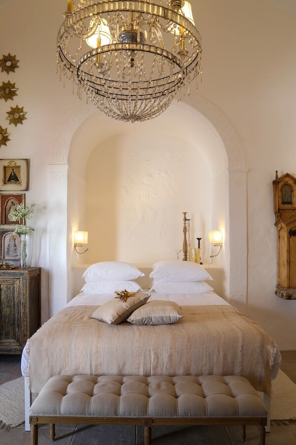 hotel room in a chapel