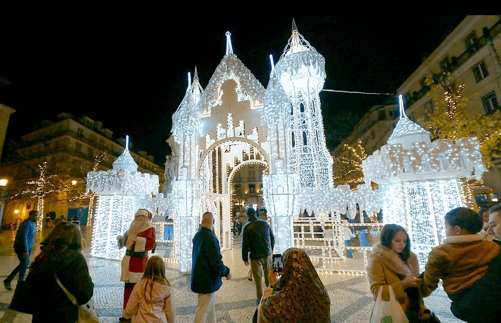 Luz de natal lisboa
