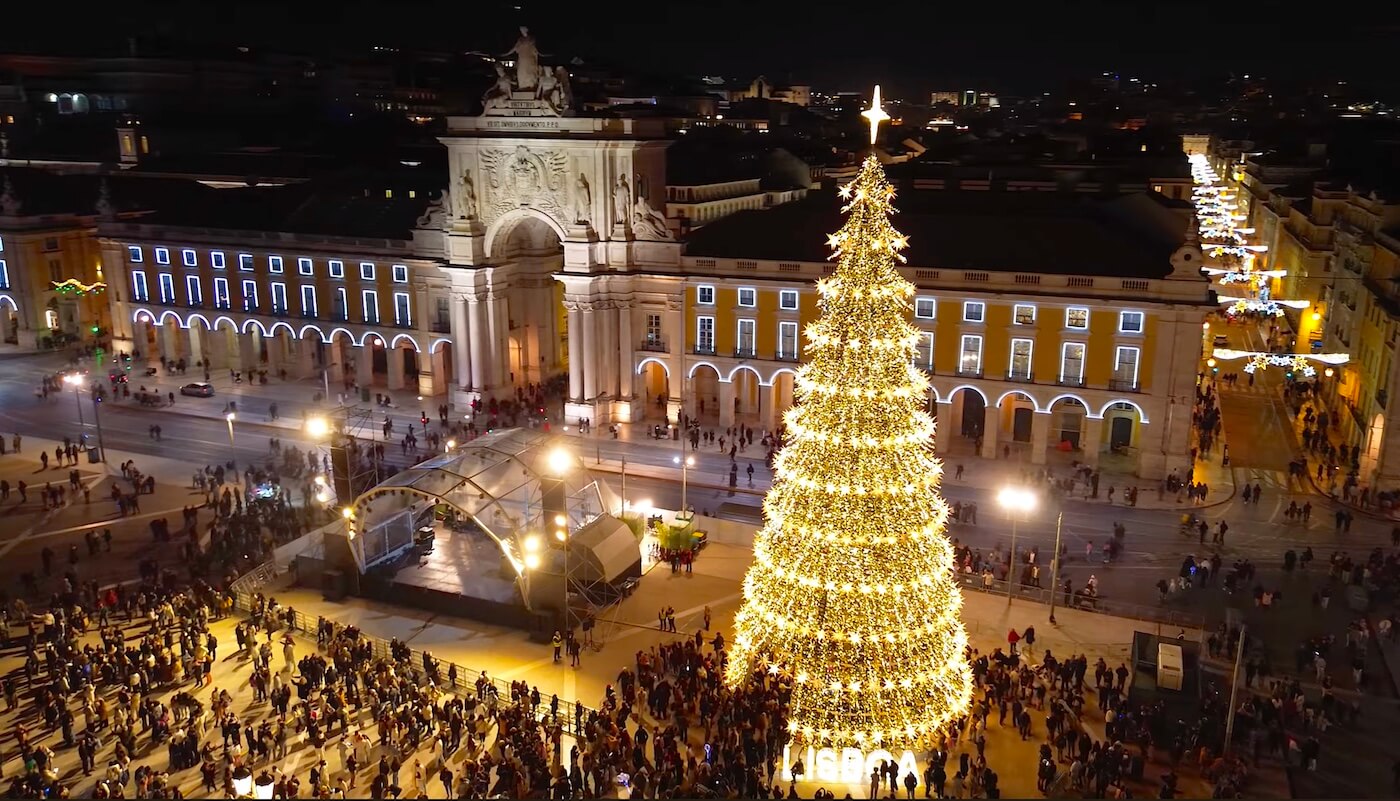 Lisbon Christmas Lights