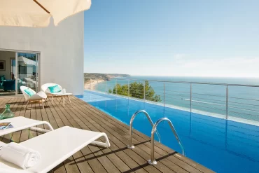 clifftop contemporary villa algarve