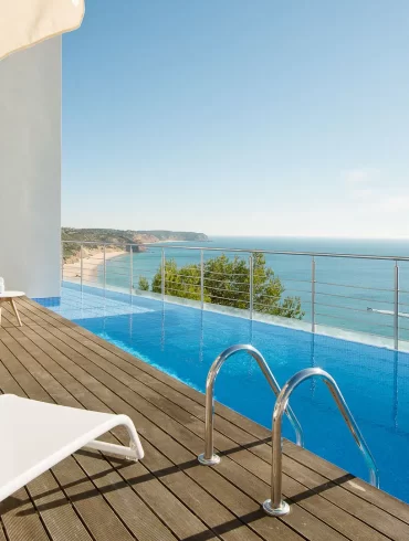 clifftop contemporary villa algarve