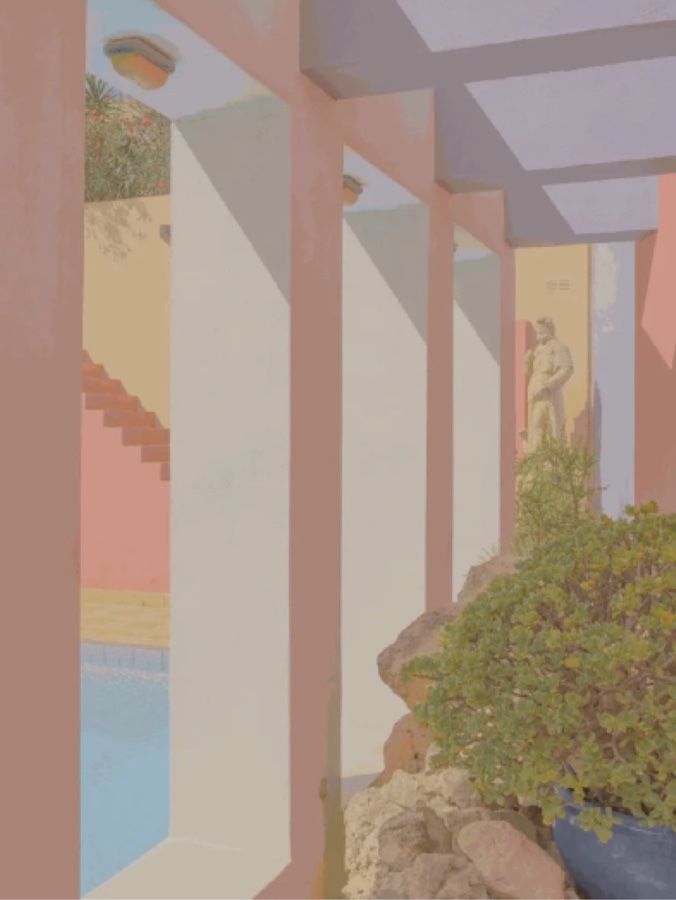 colorama in the pink