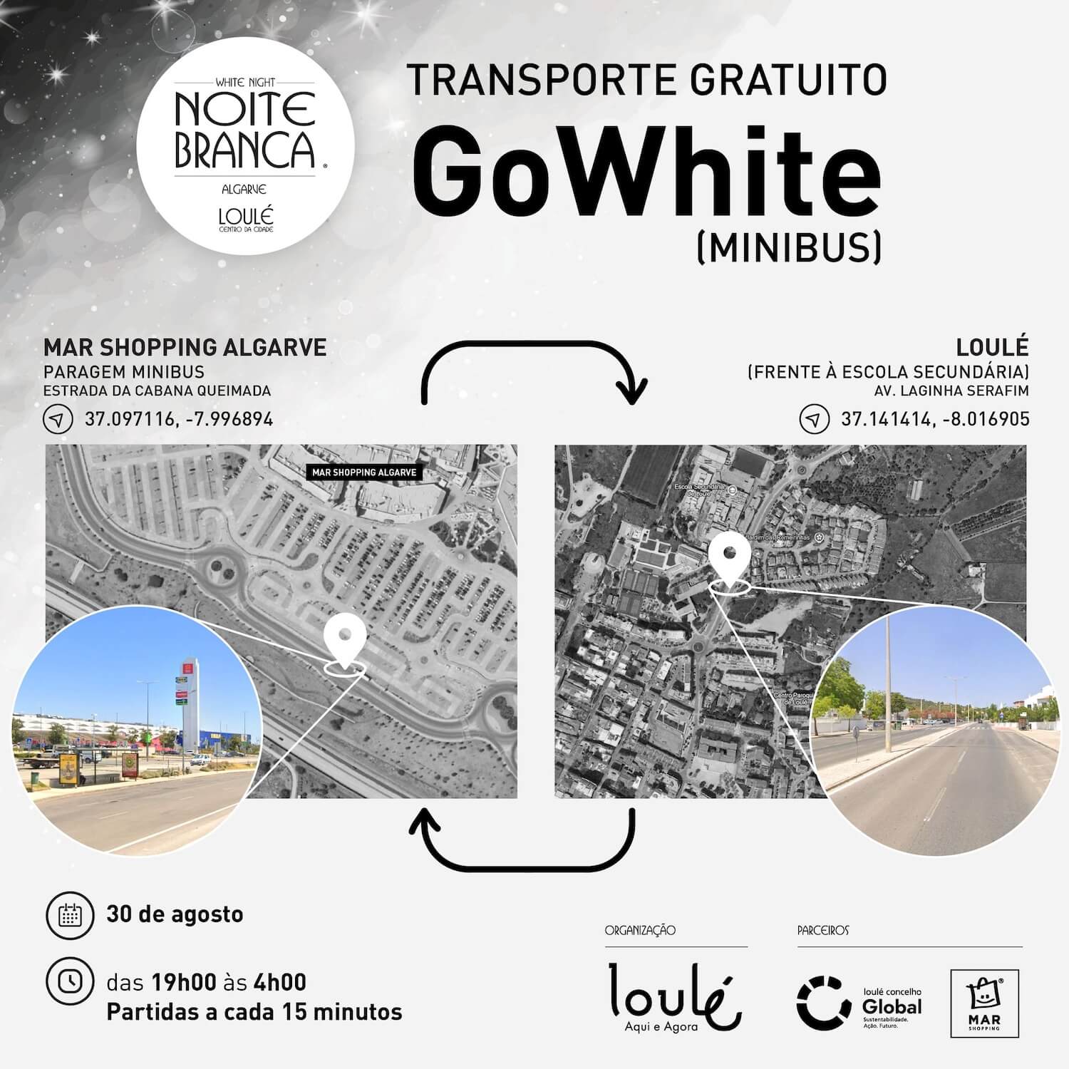 white night shuttle service
